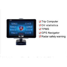 V-Checker A622 Car Trip Computer GPS Navigator TPMS Oil Statistics